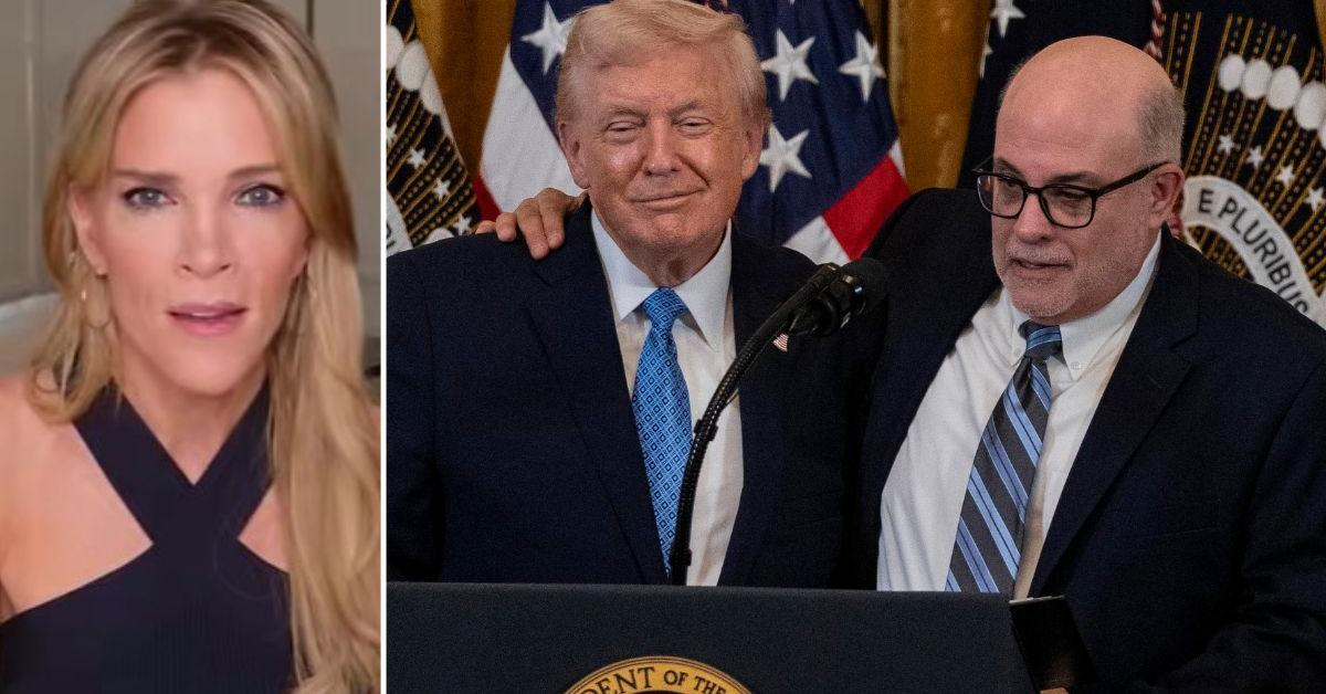Megyn Kelly Slams Mark Levin for 'Running to Trump' After President Praises Him