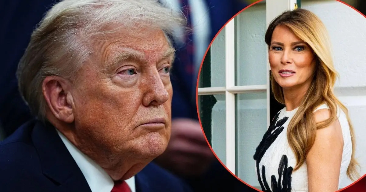 Trump's Cringey Quip to Melania at King Charles Welcome Has the Internet Buzzing
