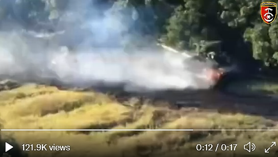 Im Video - deutsche Mine zerstört russischen Panzer! Deutsche Waffen helfen Ukraine entscheidend!